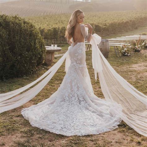 off the shoulder wedding dress 9