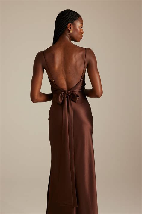 Cameron | Espresso Brown Bridesmaid Dresses – Grace Loves Lace US