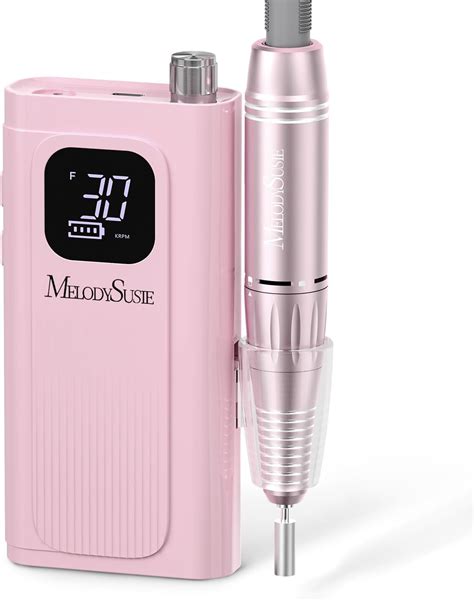 Amazon.com: MelodySusie Professional Rechargeable Nail Drill 30000 RPM