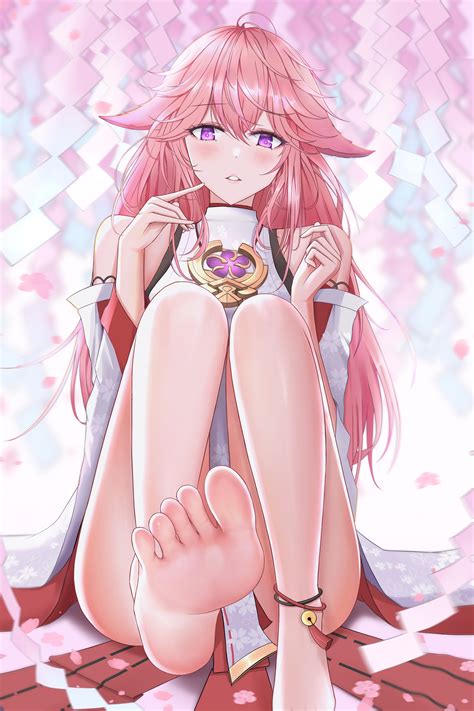 Yae Miko - Genshin Impact - Mobile Wallpaper by ZHUTOU3 #3603855