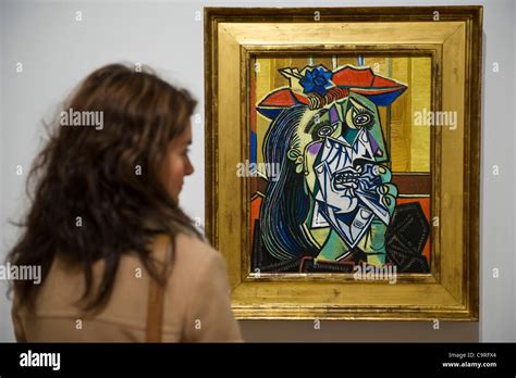 Weeping Woman, 1937, by Pablo Picasso. Picasso & Modern British Art at