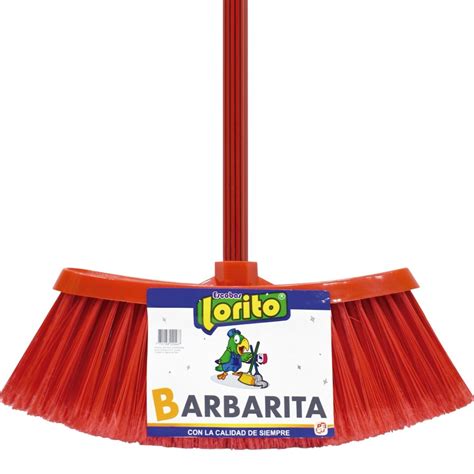 Escoba Barbarita C/Mango Forrado Chino | Multisaba