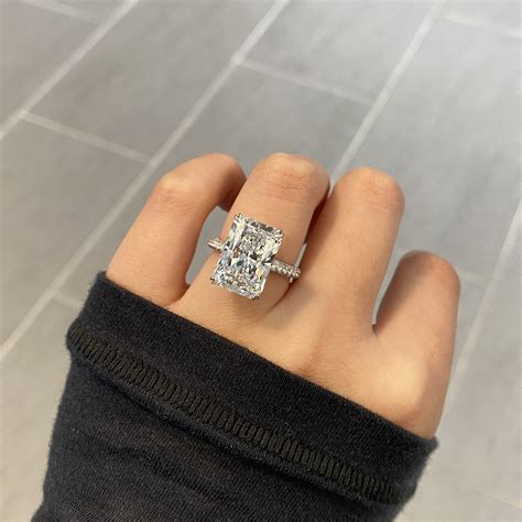 radiant cut diamond travel ring 5