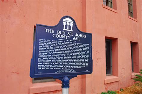 st augustine florida jail log