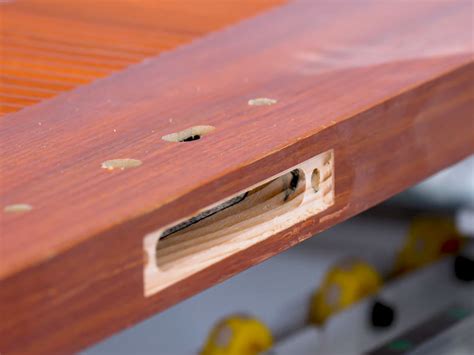 door lock hole boring