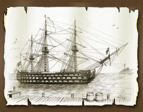 HMS Victory by markkarvon on DeviantArt