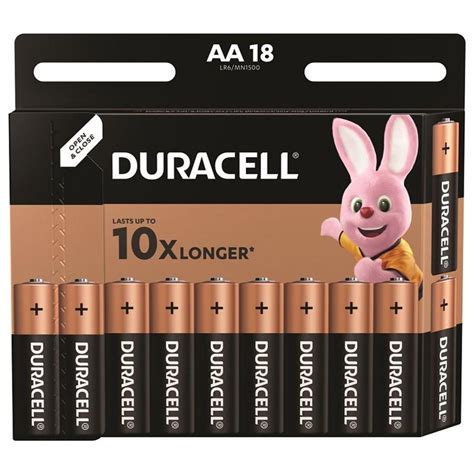 Baterie Duracell AA LR6 AKCE 18ks | Kvalitní baterie, akumulátory, LED ...