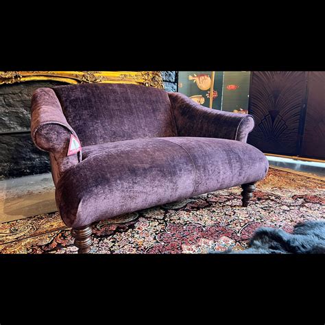 Jacaranda by Tetrad in Coco Velvet – Vintage Sofa