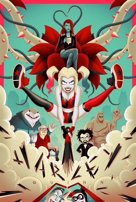 ArtStation - Harley Quinn Series Illustration