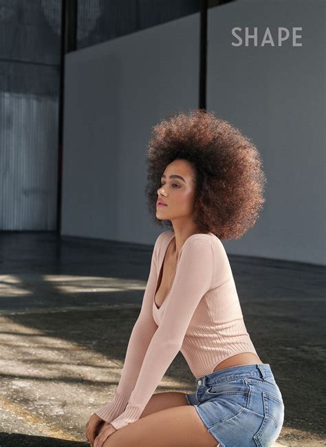 NATHALIE EMMANUEL in Shape Magazine, May 2020 – HawtCelebs