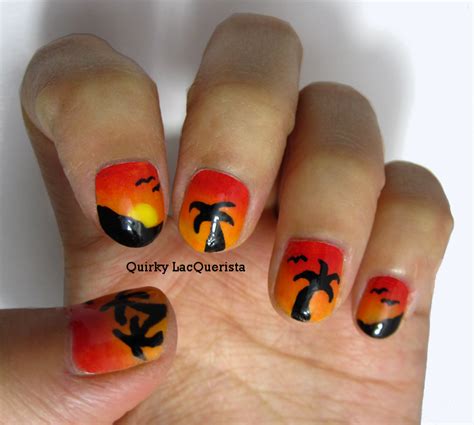 Sunset Palm Trees