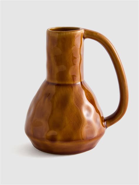 Una piccola brocca in ceramica - Marrone | Primark