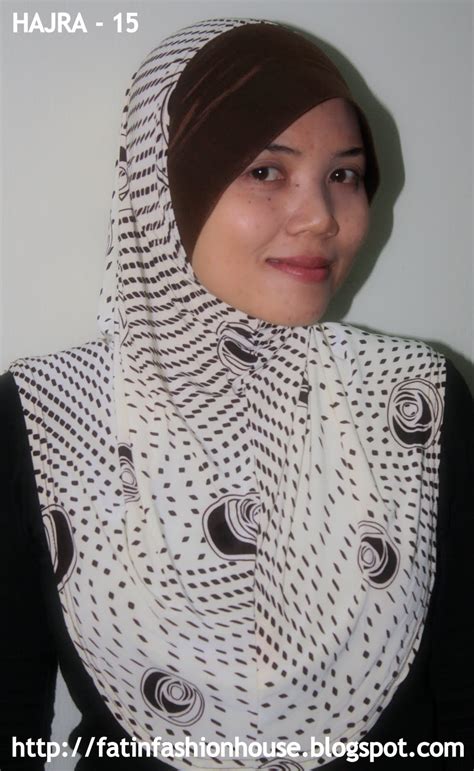 fatin fashion house tudung hajra