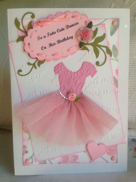 birthday cards handmade girls