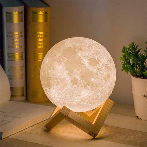 Mydethun Moon Lamp - Mothers Day Home Décor, Night Light, Moon Light