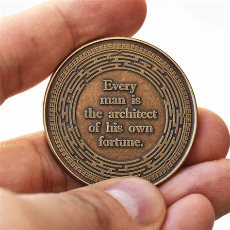 Audentes Fortuna Iuvat Coin – EDC Reminder Coins