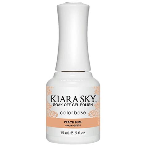 Kiara Sky Soak Off Cruelty Free Gel Polish Flamingle Collection - Peach