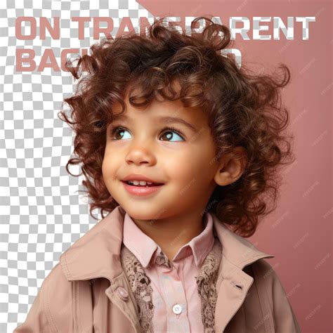 Premium PSD | The curious explorer a pacific islander child in