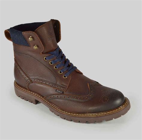 botas de cuero  hombre wingtip armoric