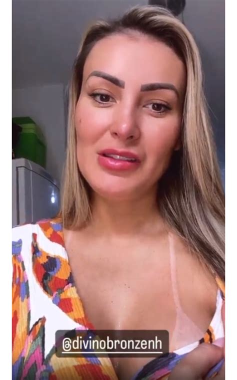 Foto: Andressa Urach é detonada por seguidores por tatuagem no ânus