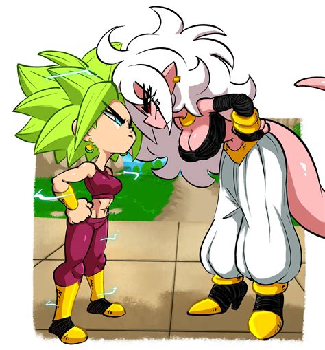 Android 21 vs. Kefla (artist: Jellot) : r/Android21