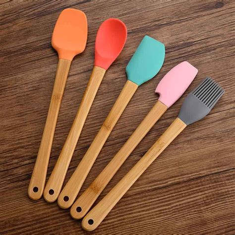 mini silicone spatula set  pieces deal hunting babe