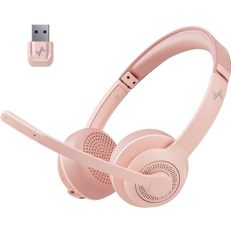 Wireless Headset with AI Noise Cancelling Microphone Bluetooth Headset
