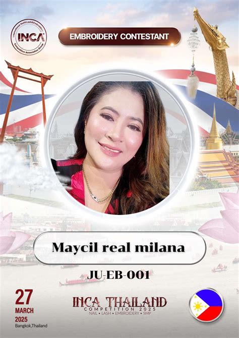 Jessa - 🏆 INCA THAILAND COMPETITION 2025 🏆 Welcoming Ms Milana Maycil