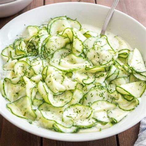 German Cucumber Salad Recipe - Plated Cravings