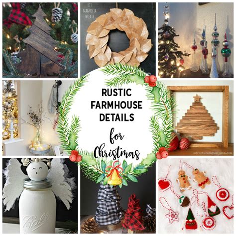 Rustic Farmhouse Details for Christmas | Yesterday on Tuesday