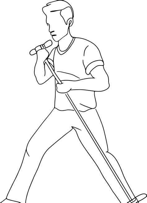 musician drawing easy 1