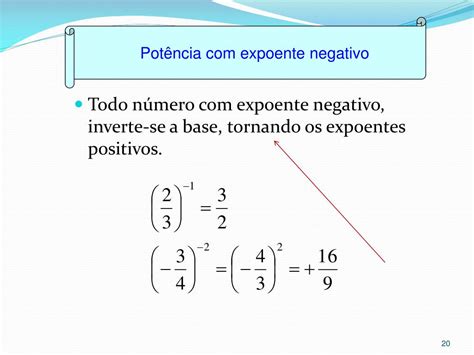 Como Fazer Potencia Com Expoente Negativo - 10