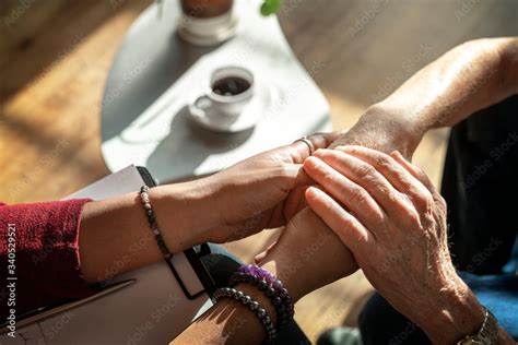 therapist supporting patient stock photo adobe stock