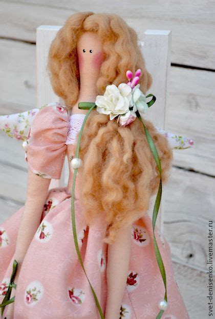 Текстильная кукла Тильда. Фея Любви! | Flower girl dresses, Girls ...