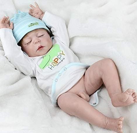 Amazon.com: NPK Realistic Reborn Baby Dolls Boy Look Real Silicone Full ...