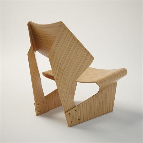 laminated chair  model  max freed