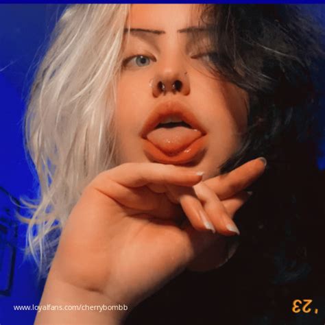 cherry bombbs official social fan page loyalfans