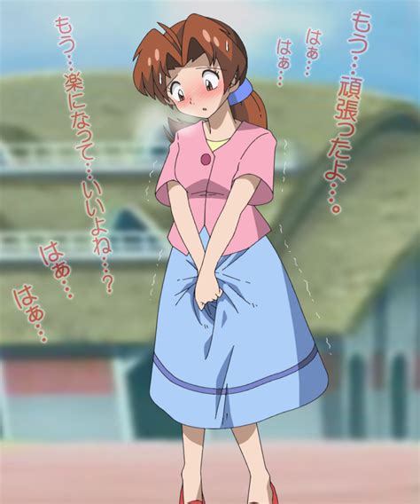 delia ketchum part  omorashi artwork omoorg