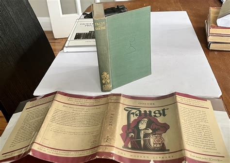 Faust **RARE FIRST MODERN LIBRARY EDITION WITH DUST JACKET** by Goethe