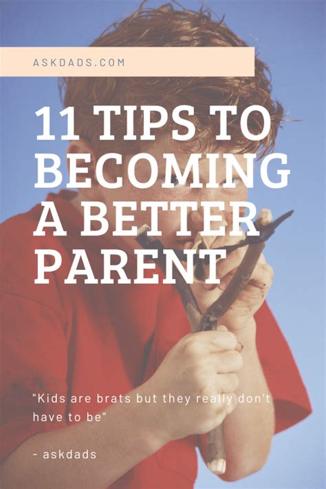 how to become a better parent
