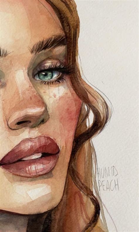 Watercolor painting by humid peach – Artofit