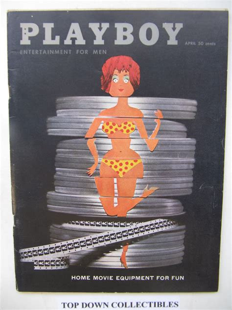 Vintage Back Issue Playboy Magazine April 1960 Vol. 7, No. 4 Linda