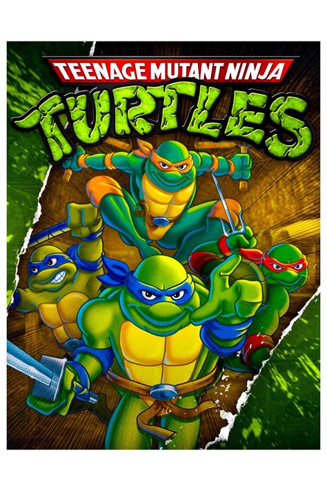 Teenage Mutant Ninja Turtles (TV Series 1987-1996) - Posters — The ...