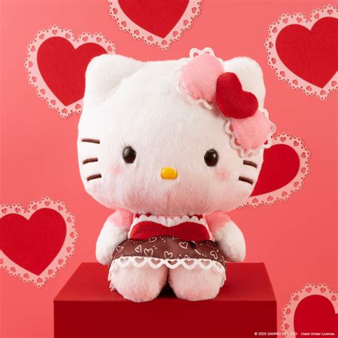 Hello Kitty and Friends Ultra-Premier 8" Hello Kitty Valentine’s Plush ...