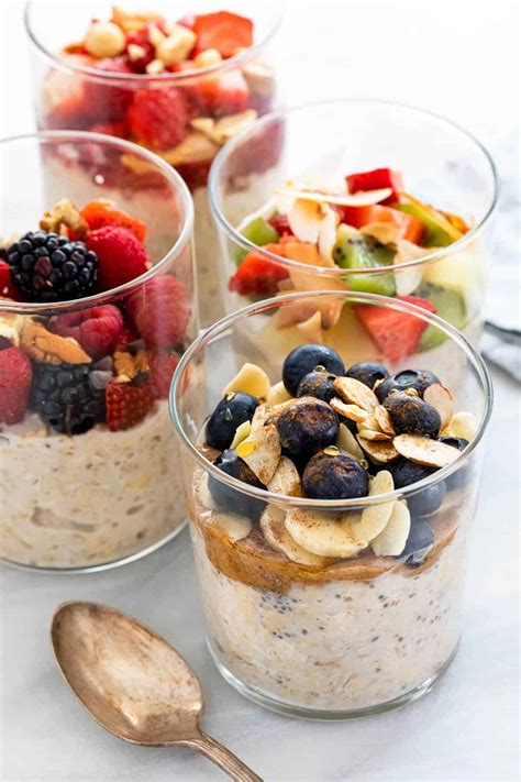 Low Calorie Overnight Oats Recipes / How To Make Overnight Oats 8