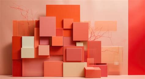premium photo neutral colour palette red colour palettes
