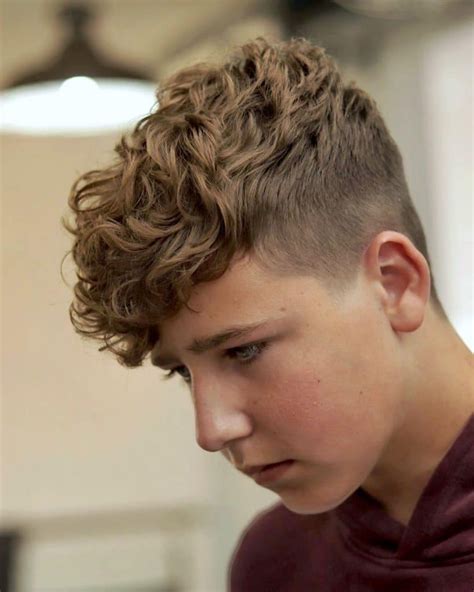 hairstyles  short curly hair boy popular mens haircuts