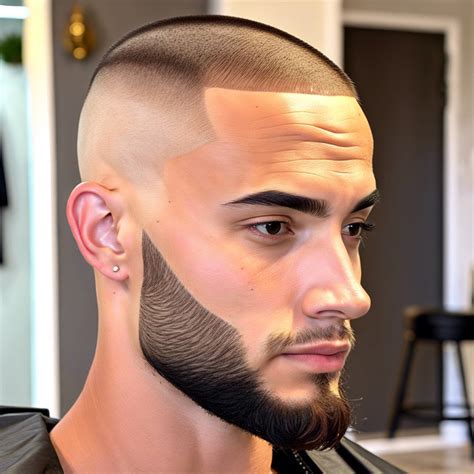drop fade receding hairline styles  enhance   burst  style