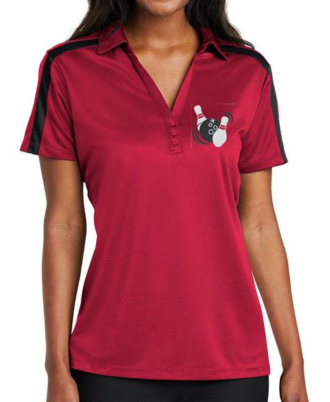 Womens Polo Bowling Shirt ~ Shock | Team Bowling Shirts