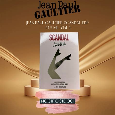 jual jean paul gaultier scandal edp  ml vial shopee indonesia